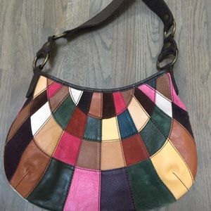 Lucky Brand Patchwork Shoulder Bag